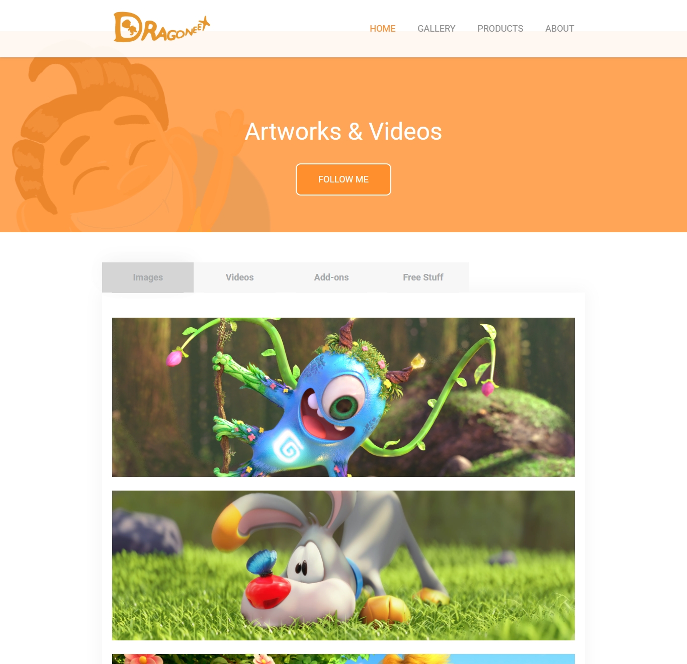 Dragoneex 3D Animation Work