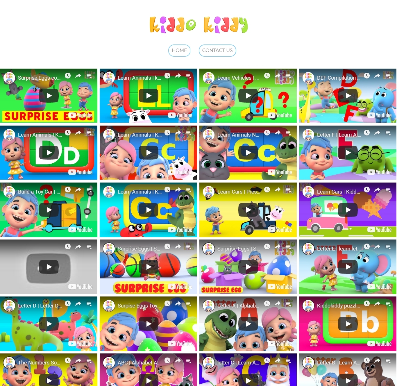 KiddoKiddy Educational Video Animation